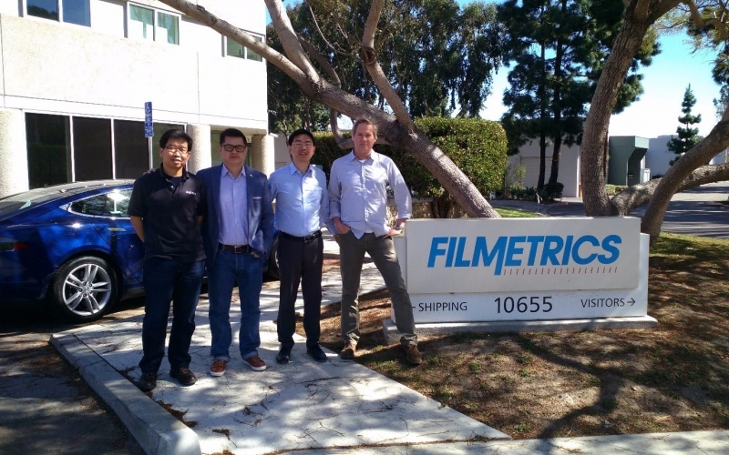 優(yōu)尼康負責(zé)人應(yīng)邀赴美國加州會晤Filmetrics 公司負責(zé)人
